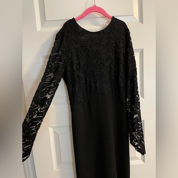 holt renfrew Dresses Holt Renfrew Black Maxi Dress Slit Up To Knee